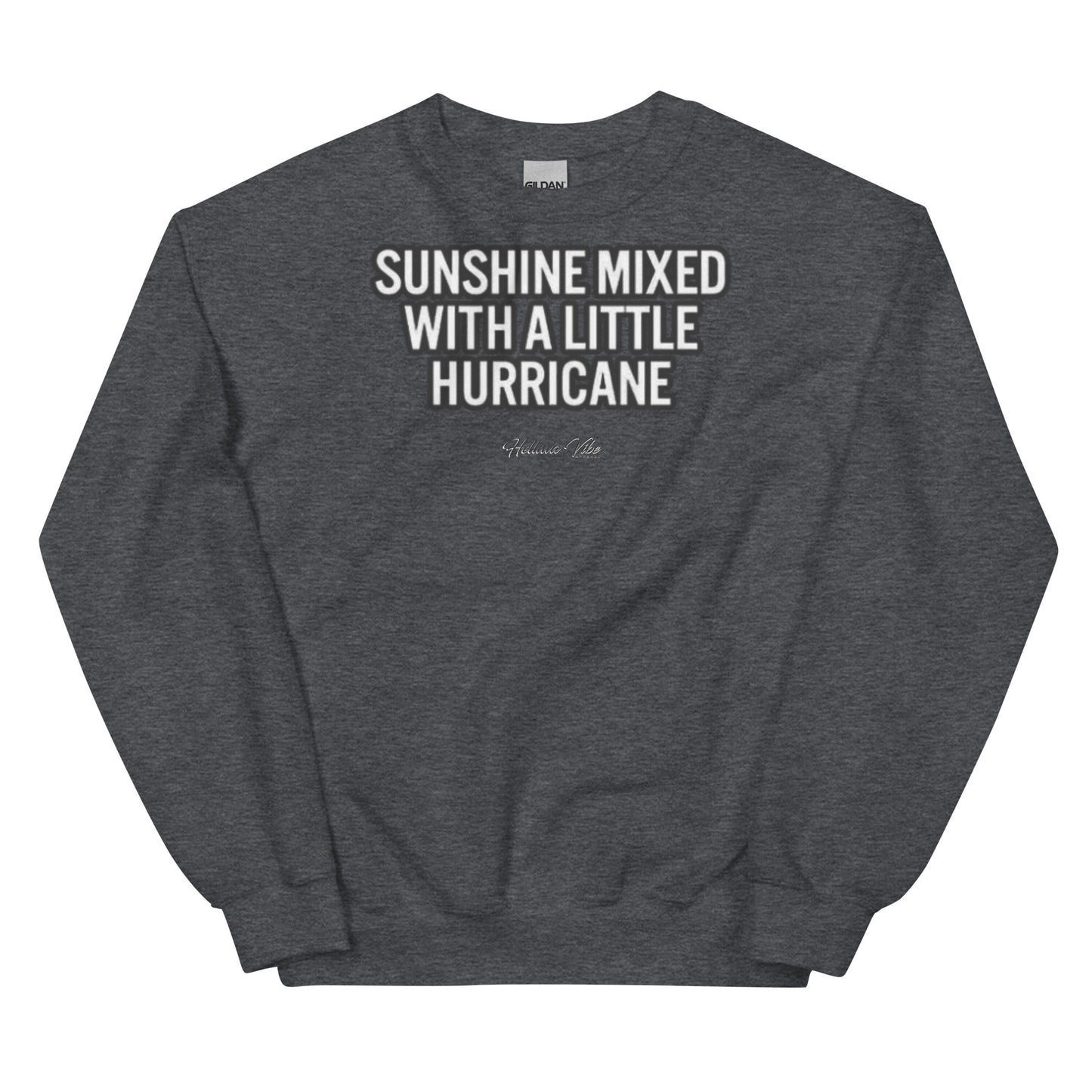 Sunshine Mixed with a Lil Hurricane Crew Neck