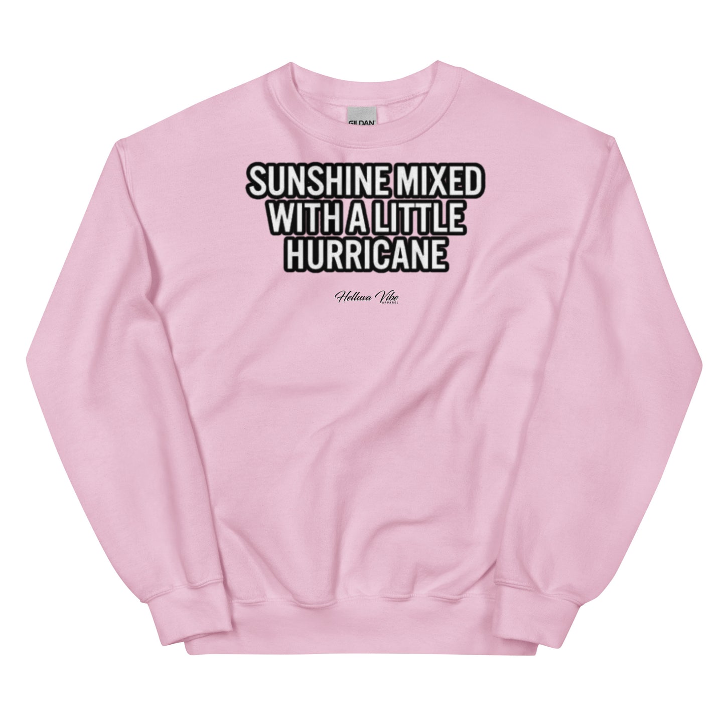 Sunshine Mixed with a Lil Hurricane Crew Neck
