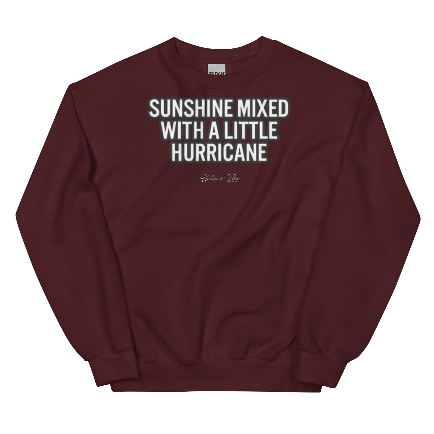 Sunshine Mixed with a Lil Hurricane Crew Neck