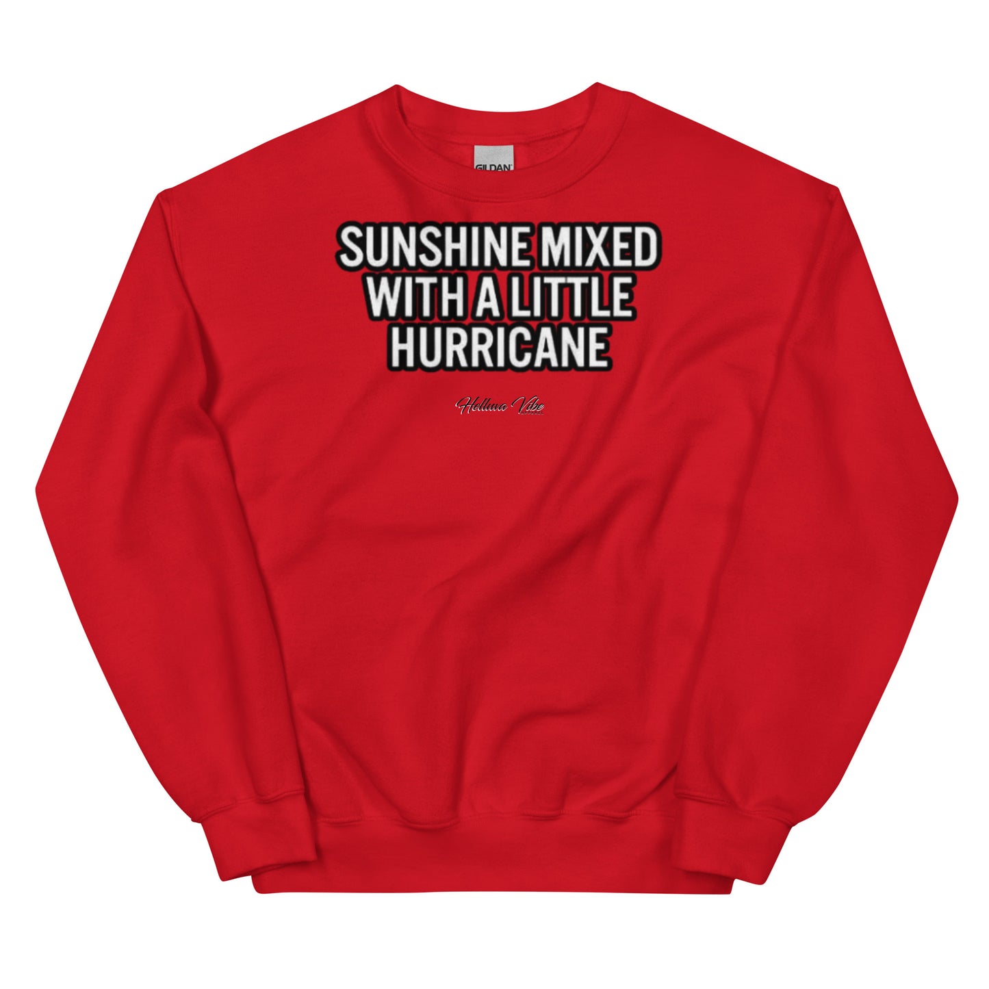 Sunshine Mixed with a Lil Hurricane Crew Neck