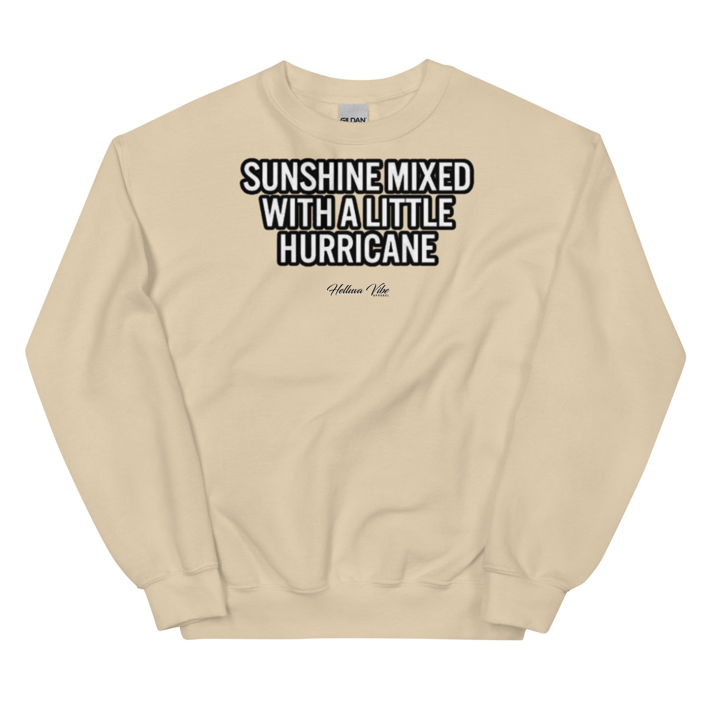 Sunshine Mixed with a Lil Hurricane Crew Neck