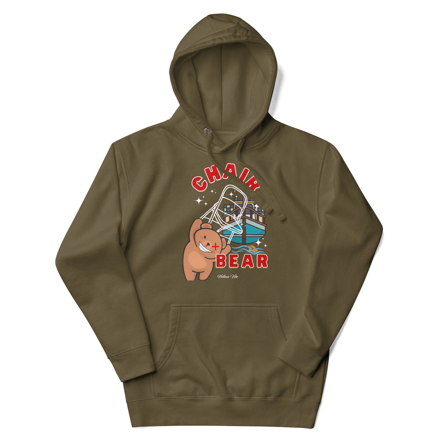 Chair Bear Unisex Hoodie