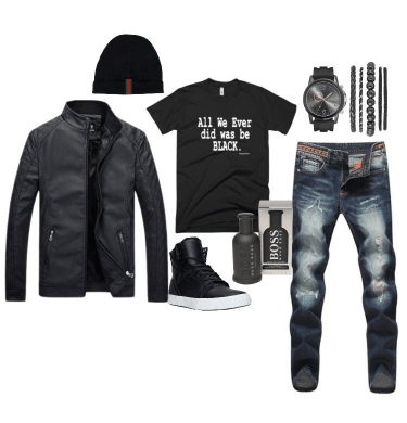 All We Ever Did Was Be Black Tee - Helluva Vibe Apparel