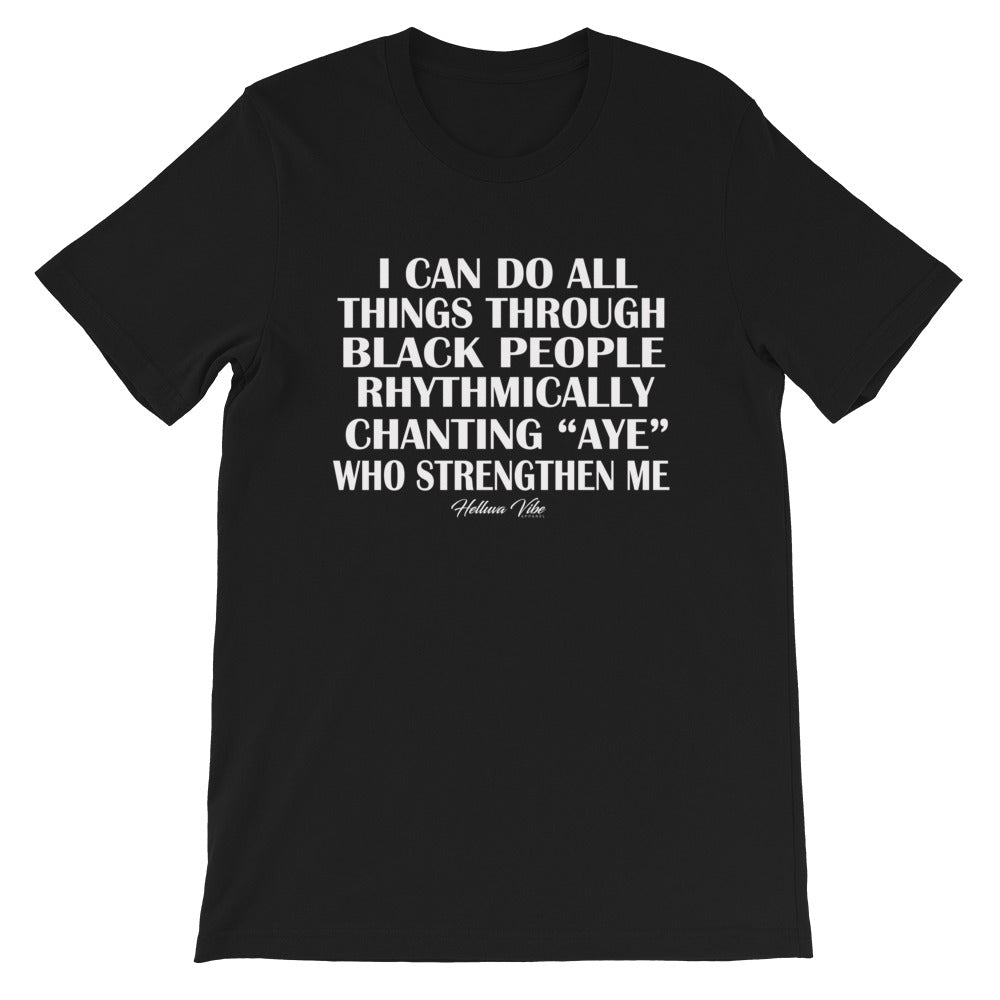 The Black Anthem Slogan TEE - Helluva Vibe Apparel