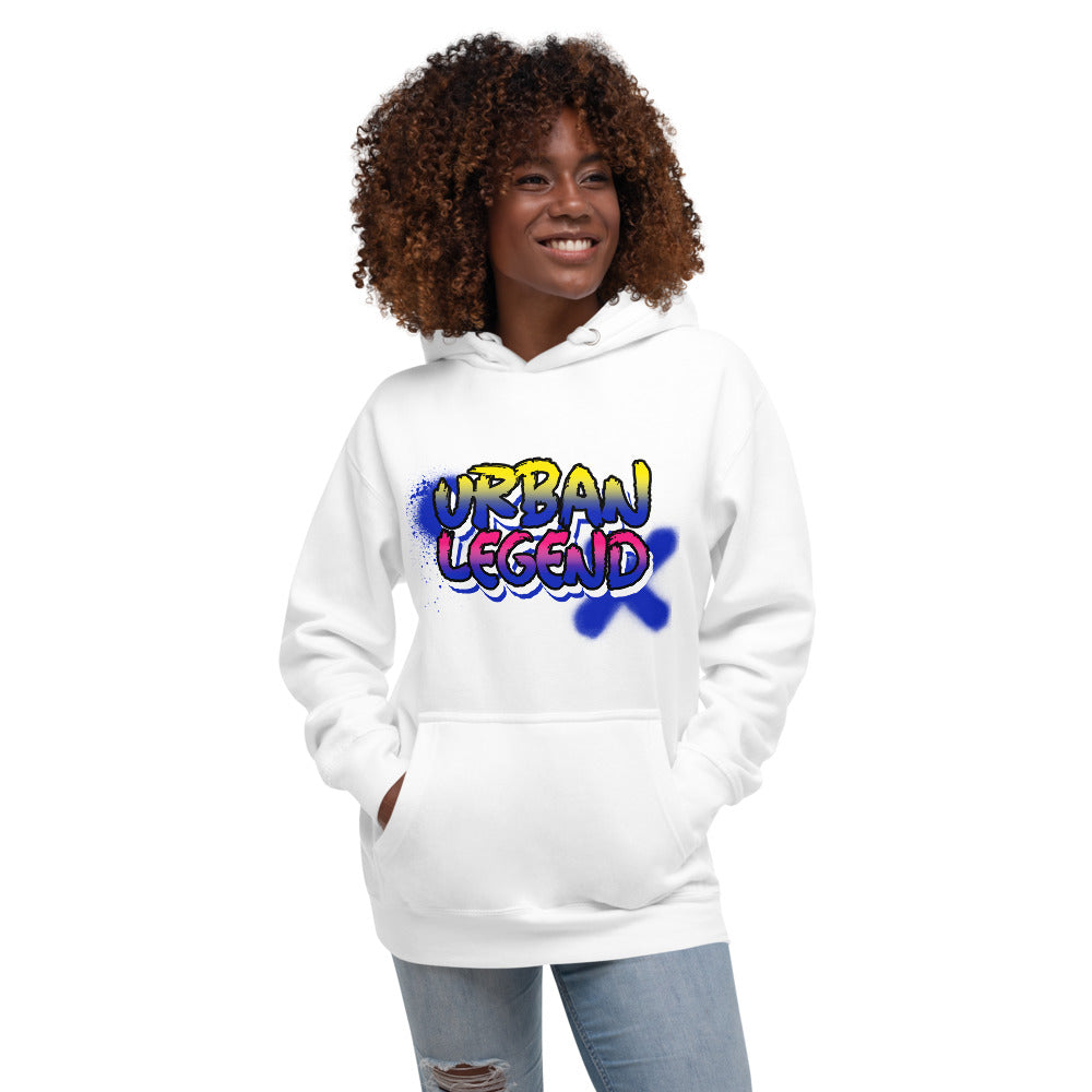 Urban Legend Graffiti Hoodie - Helluva Vibe Apparel