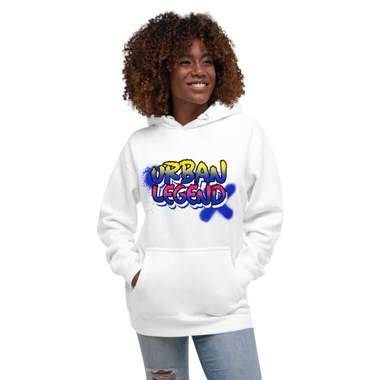 Urban Legend Graffiti Hoodie - Helluva Vibe Apparel