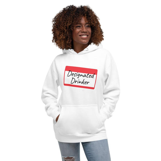 Designated Drinker Unisex Hoodie - Helluva Vibe Apparel
