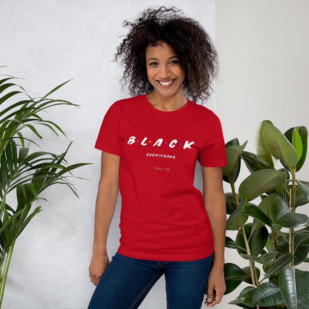 Black Everythang Unisex Tshirt - Helluva Vibe Apparel