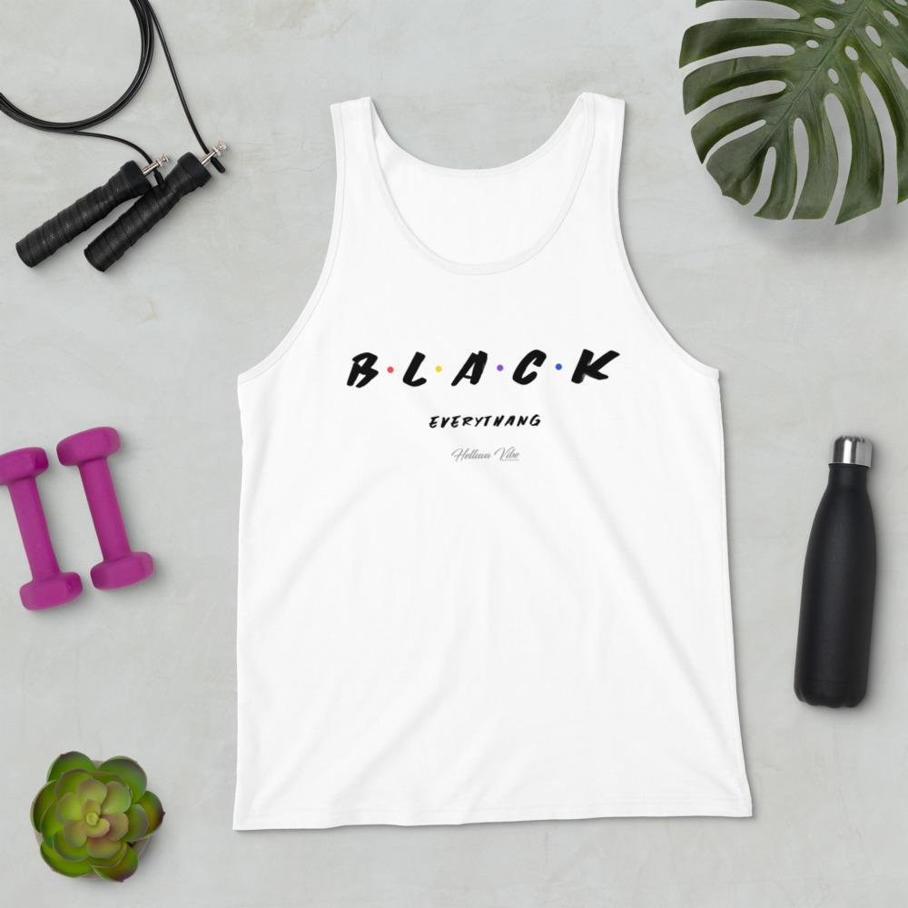 Black Everythang Unisex Tank Top - Helluva Vibe Apparel