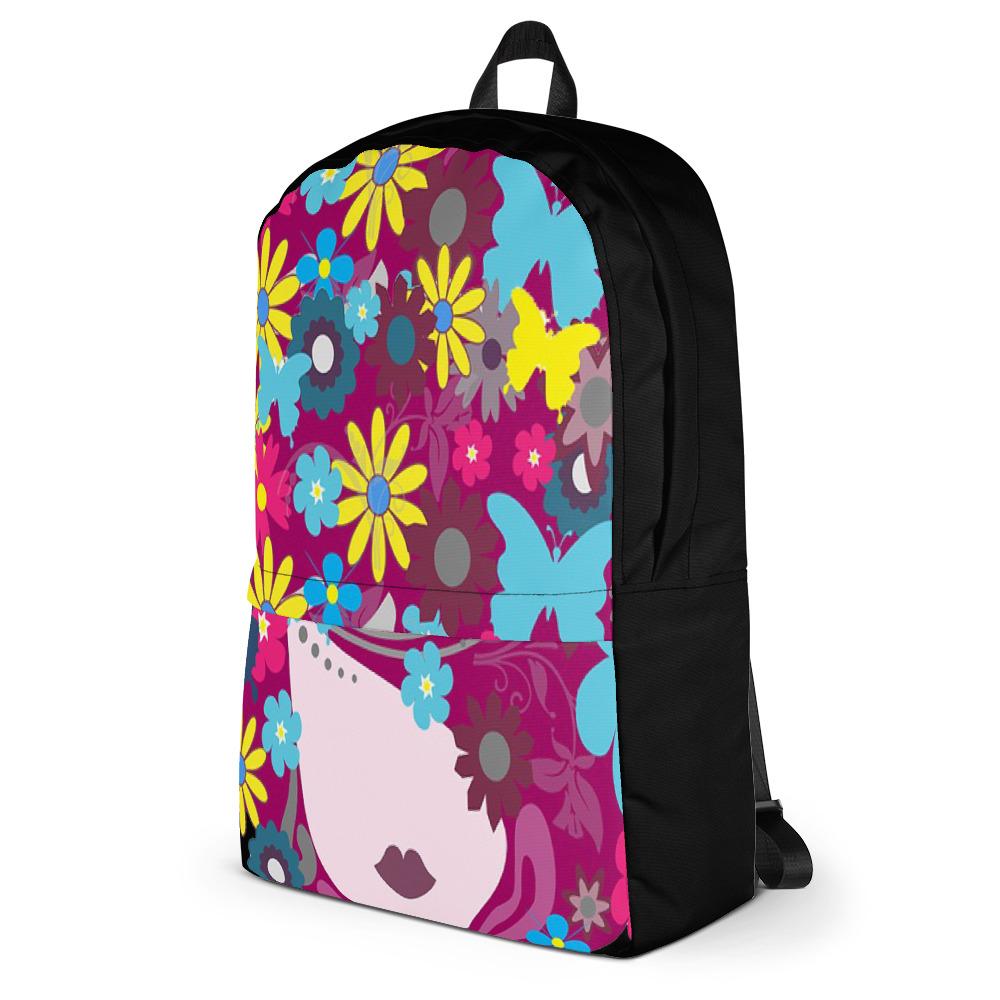 A Beautiful Mess Colorful Backpack - Helluva Vibe Apparel