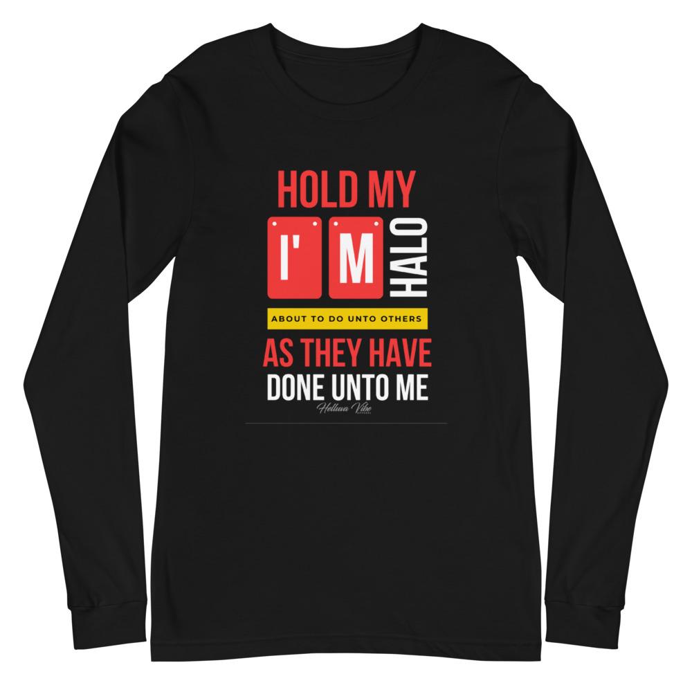 Hold My Halo Graphic Tee - Black - Helluva Vibe Apparel