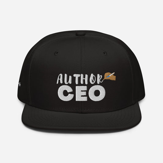 Author CEO Snapback Hat