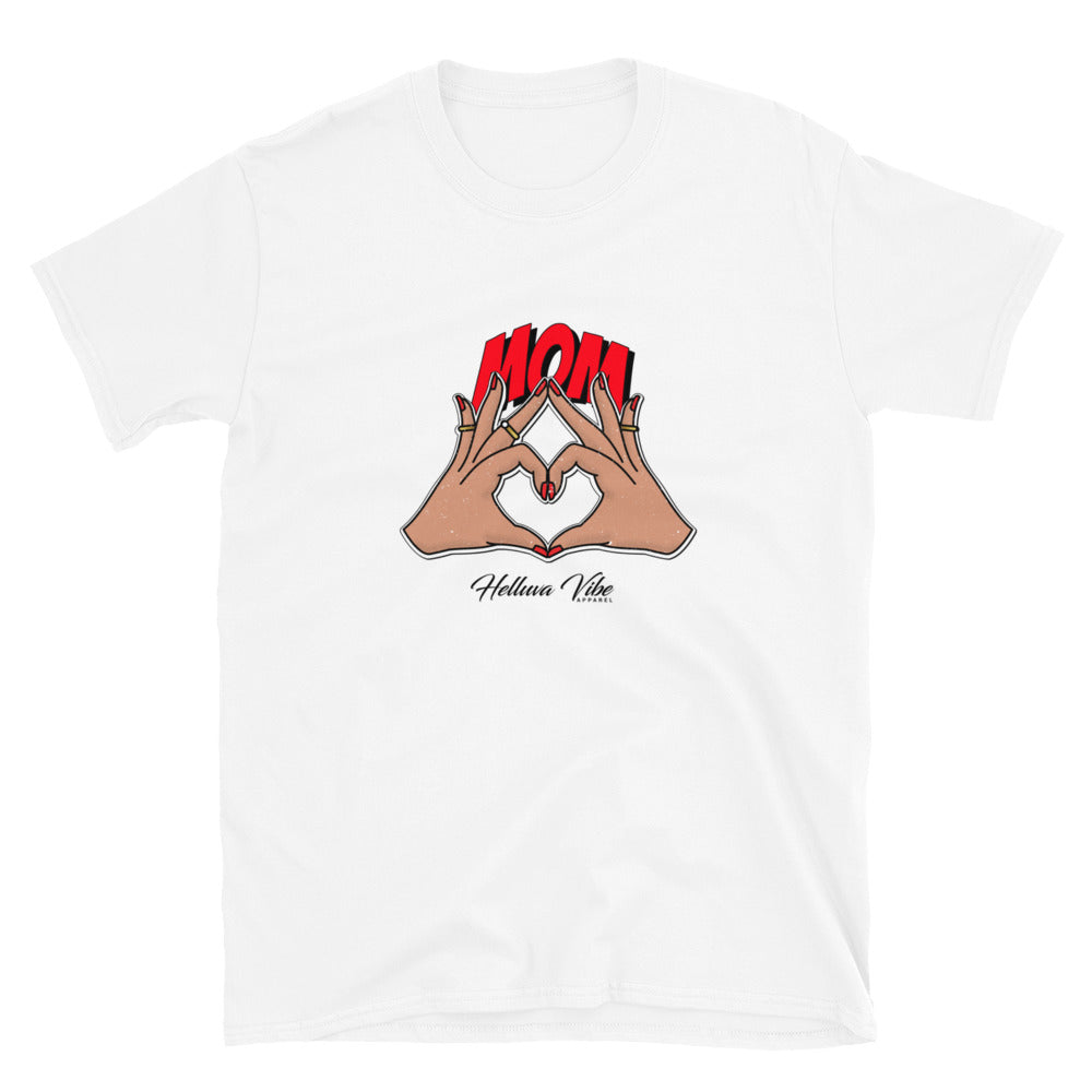 Mom Graphic T-Shirt - White - Helluva Vibe Apparel