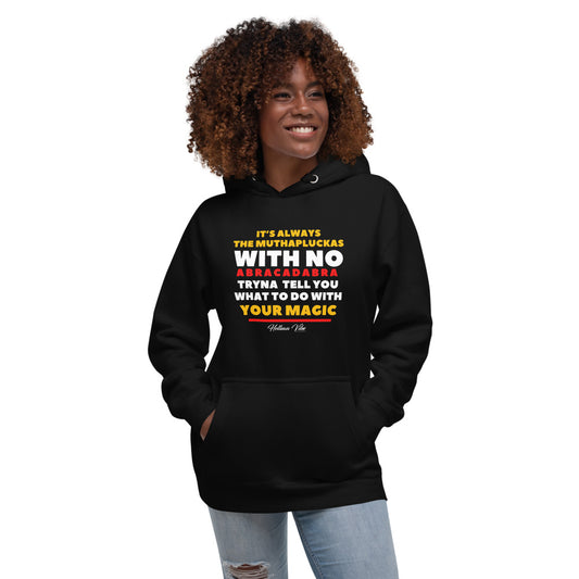 Abracadabra Letter Print Hoodie