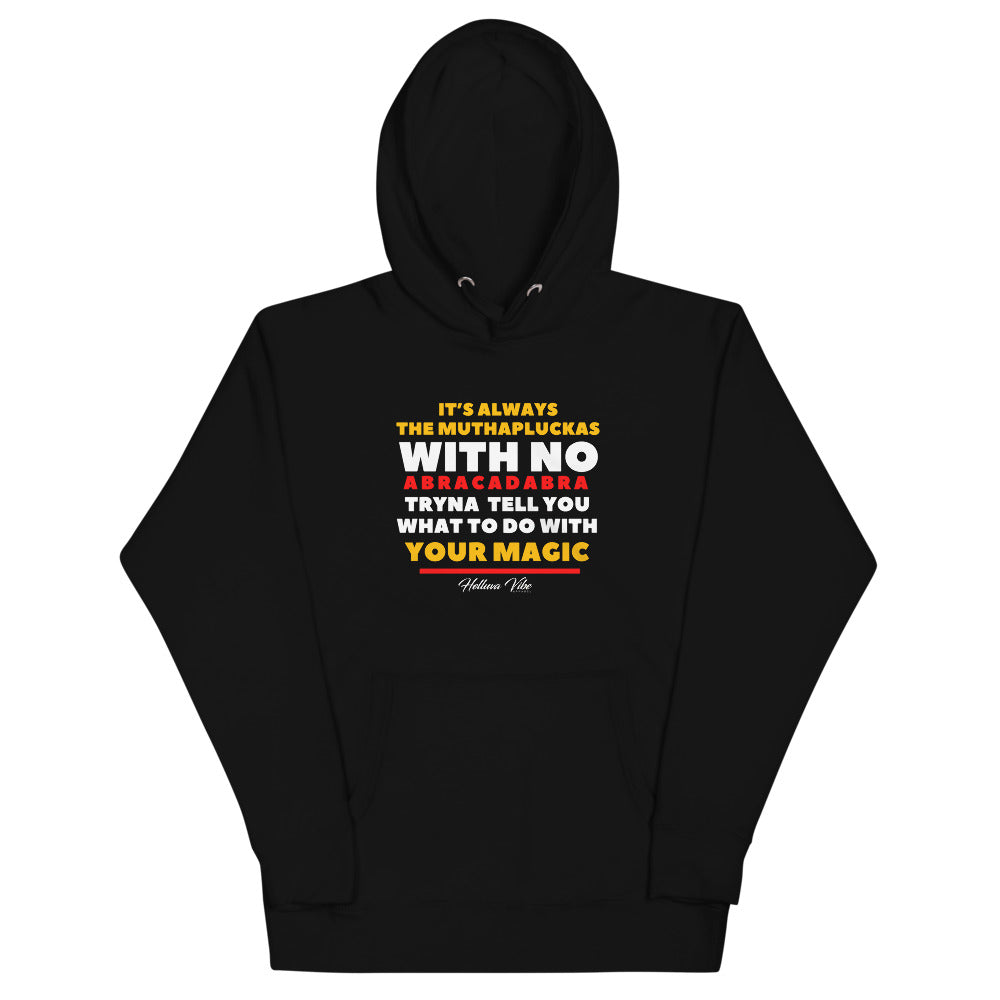 Abracadabra Letter Print Hoodie