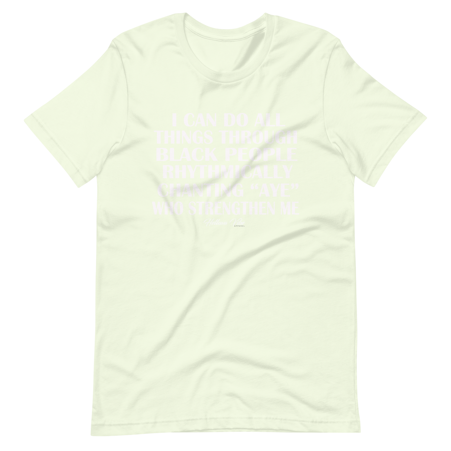 The Black Anthem Slogan TEE