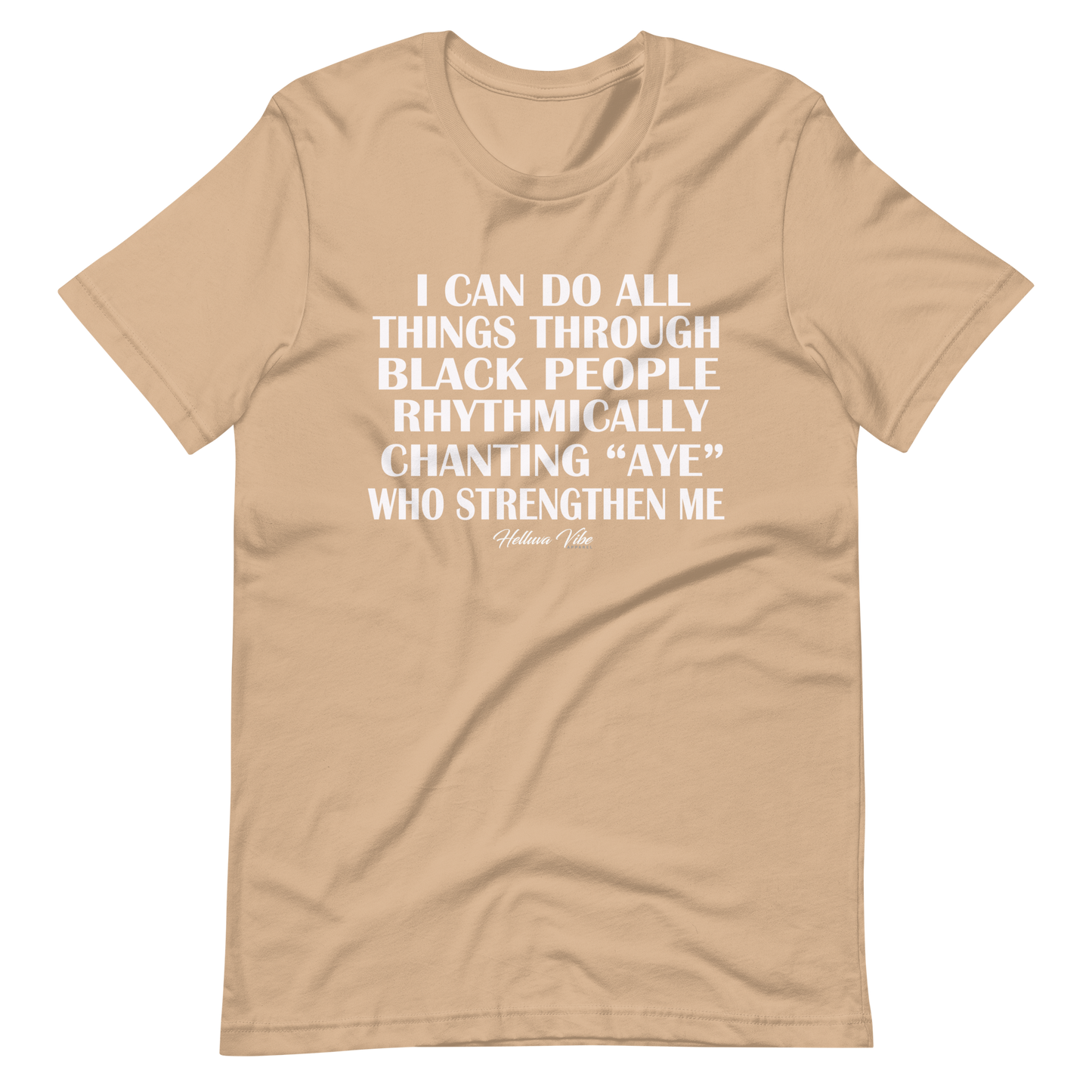 The Black Anthem Slogan TEE