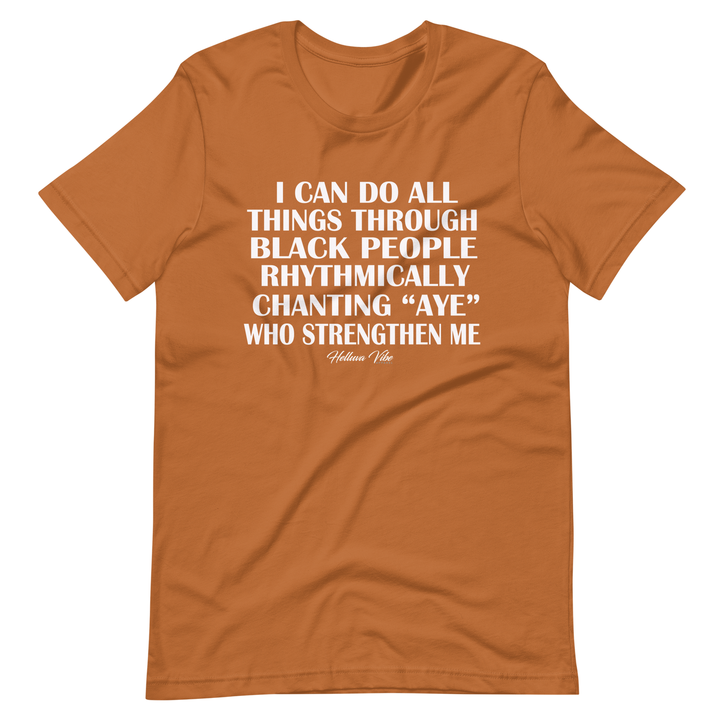 The Black Anthem Slogan TEE