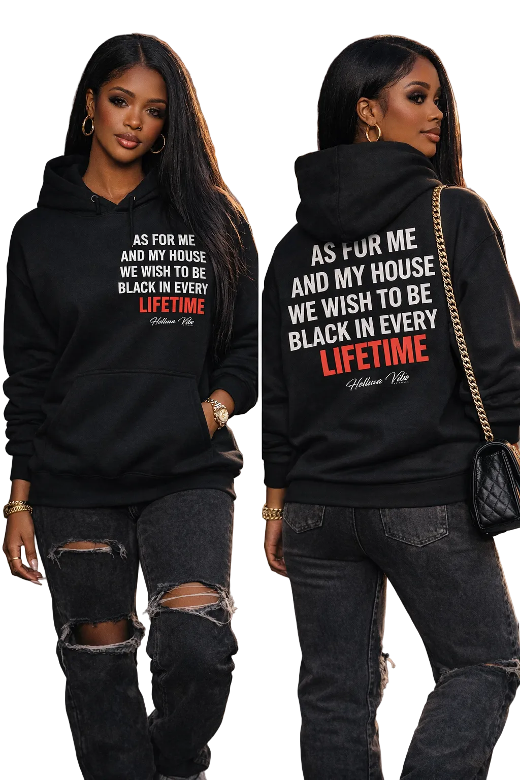 Black In Every Lifetime Hoodie