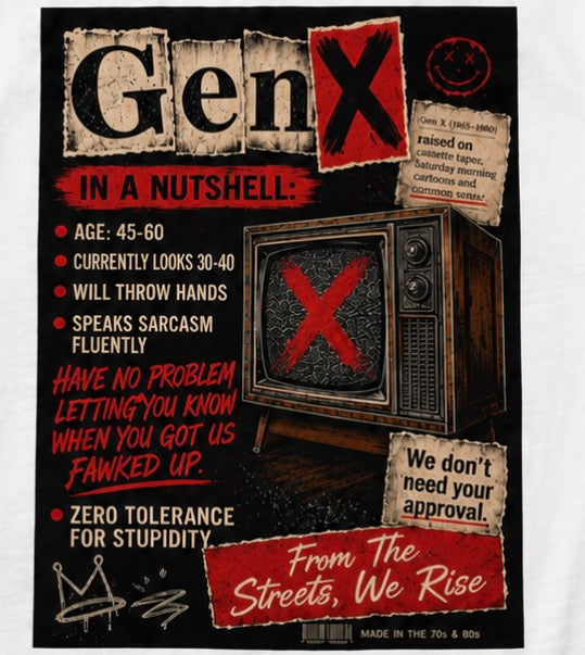 Gen X Graphic Tee