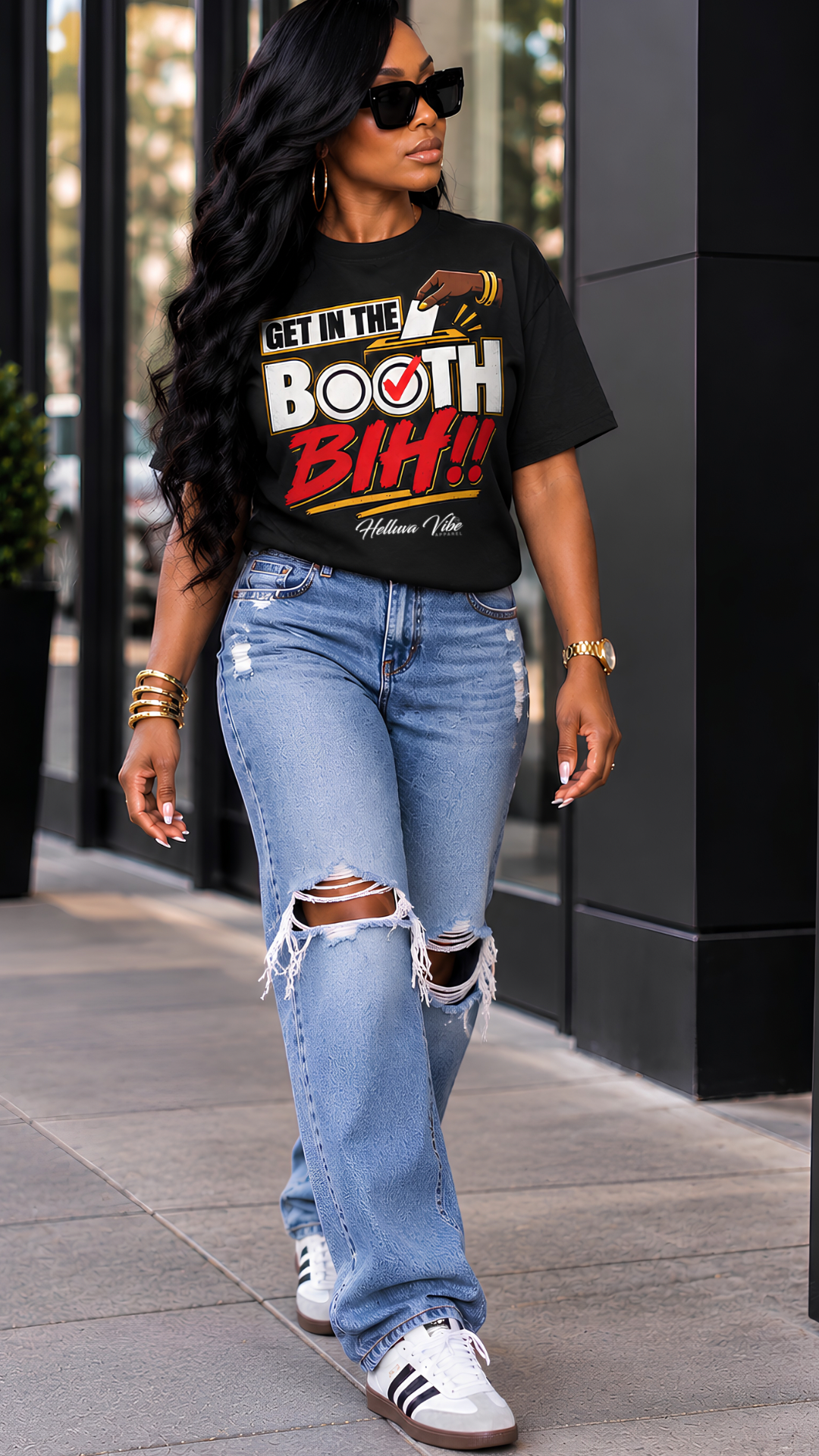 Get in the Booth, Bih! Graphic Tee