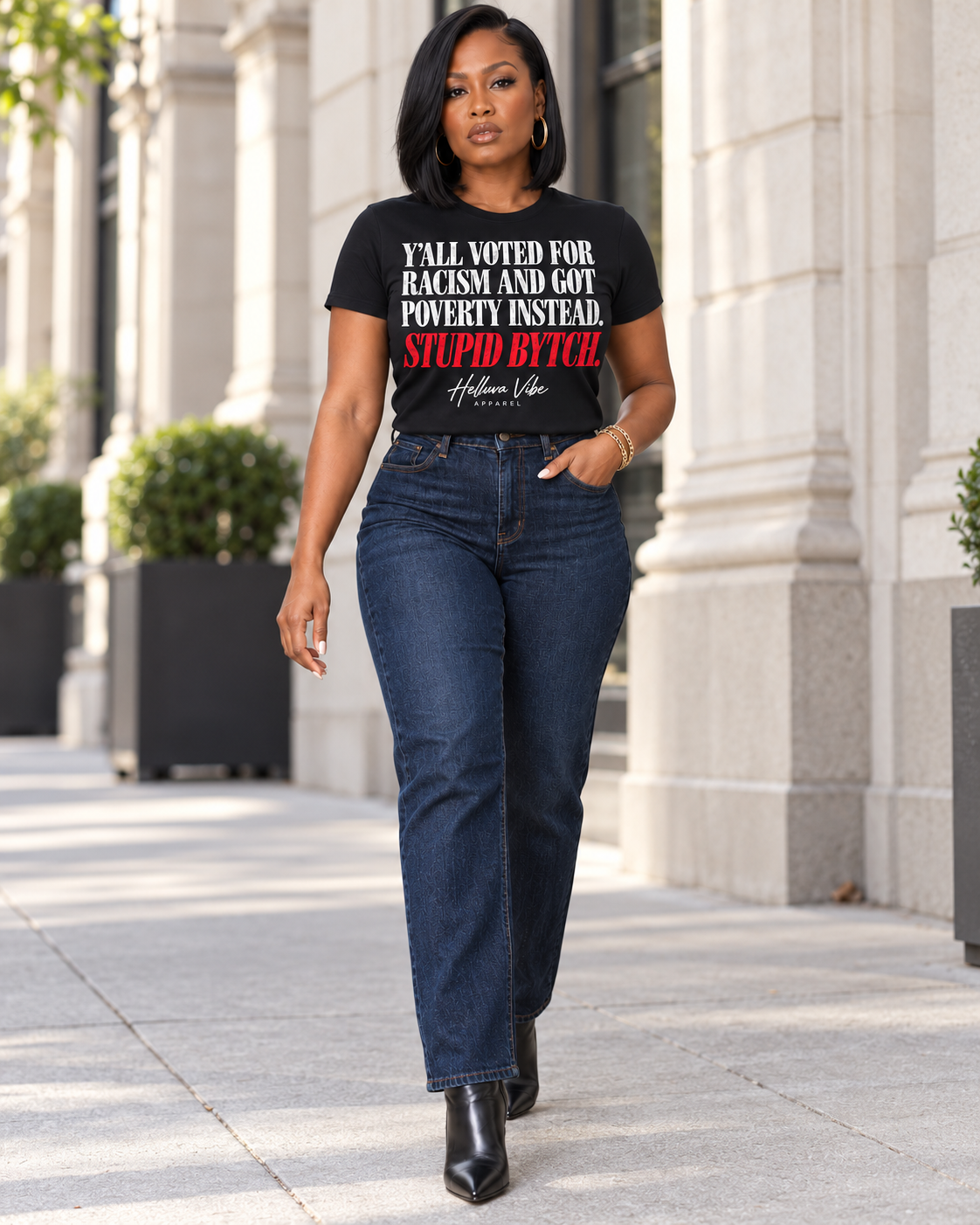 Wrong Side Of History Graphic T-shirt
