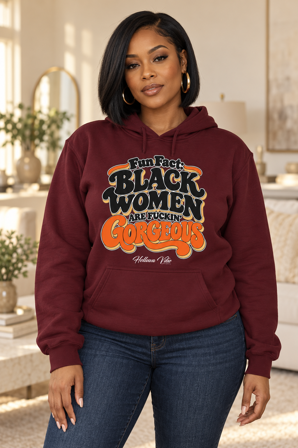 Black Women Are Gorgeous Hoodie