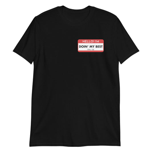 Best I Can Name Tag Tee