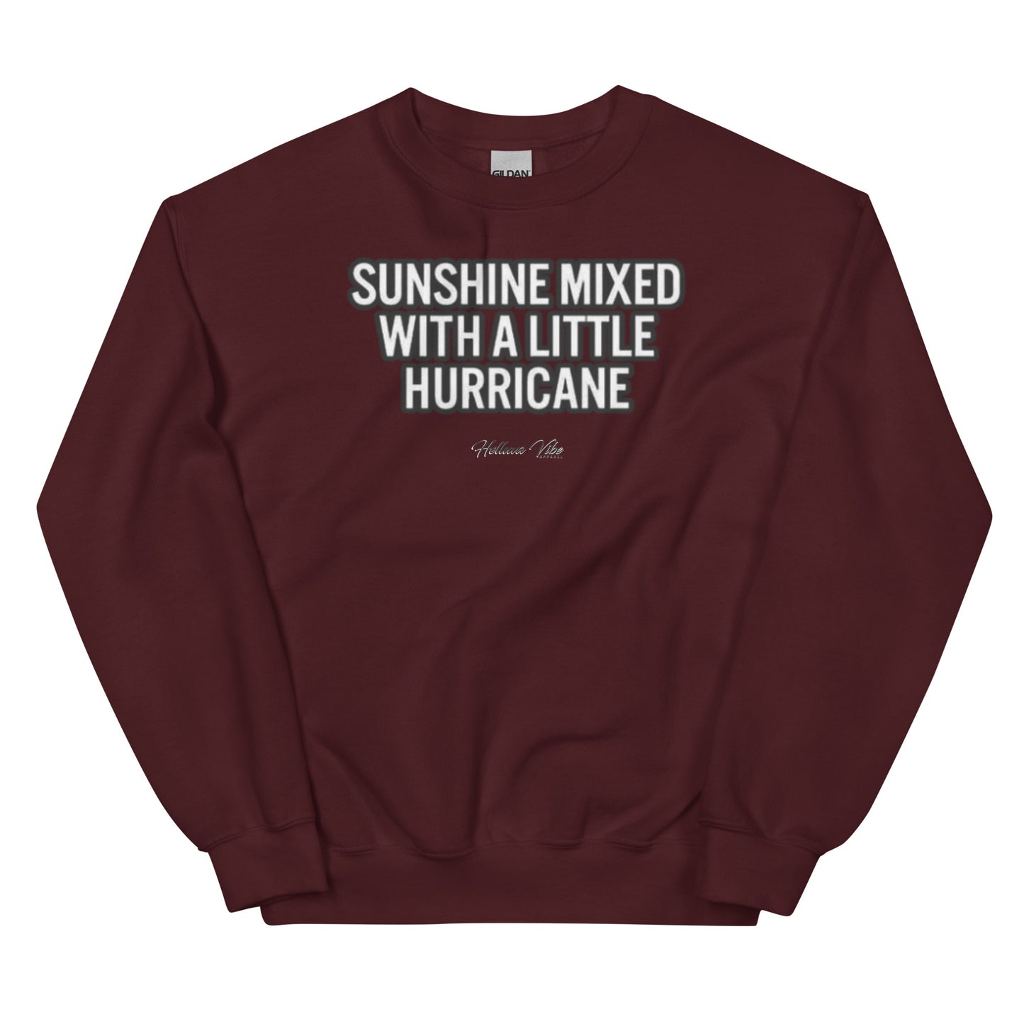 Sunshine Mixed with a Lil Hurricane Crew Neck