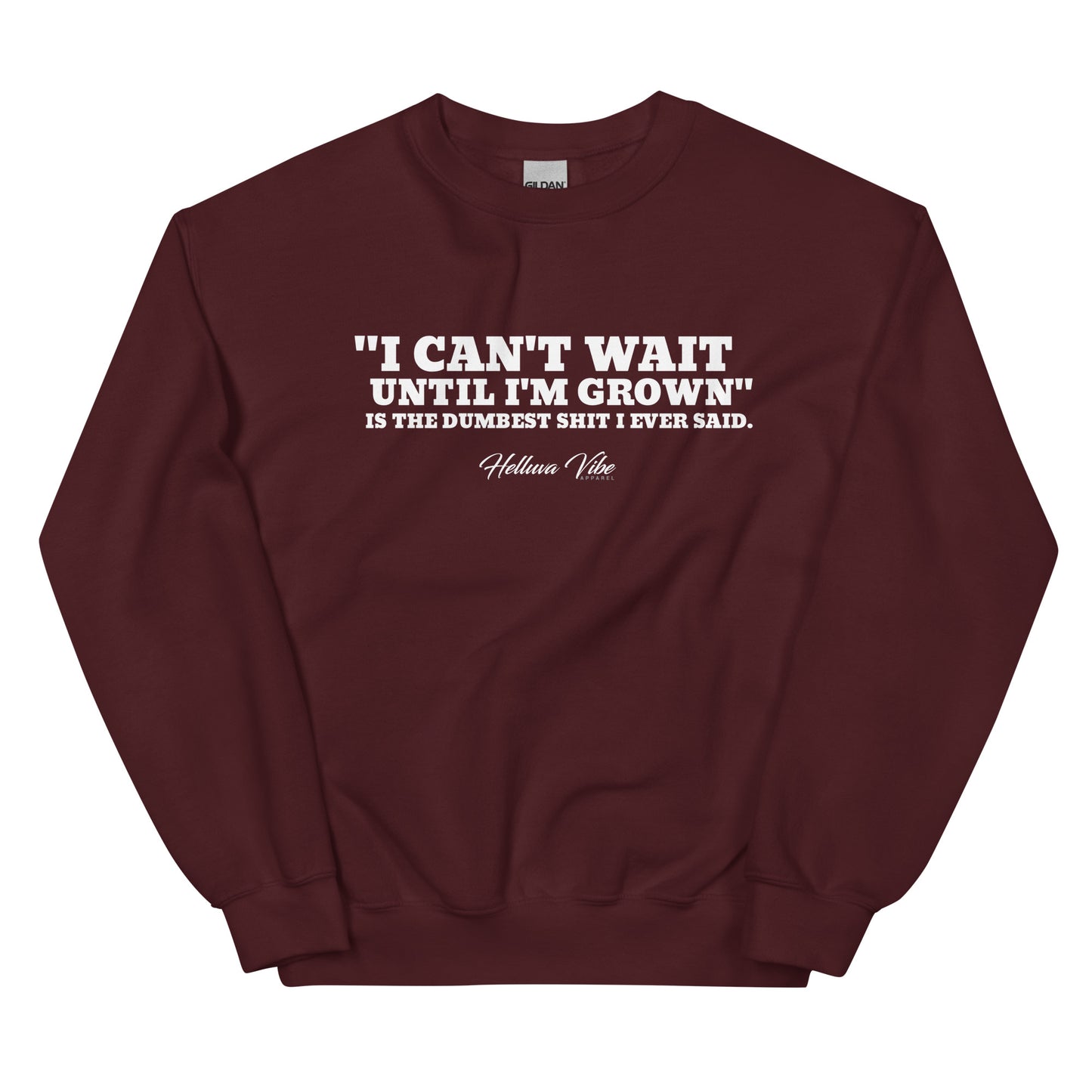 Grown Talk: Bold Confessions Sweatshirt