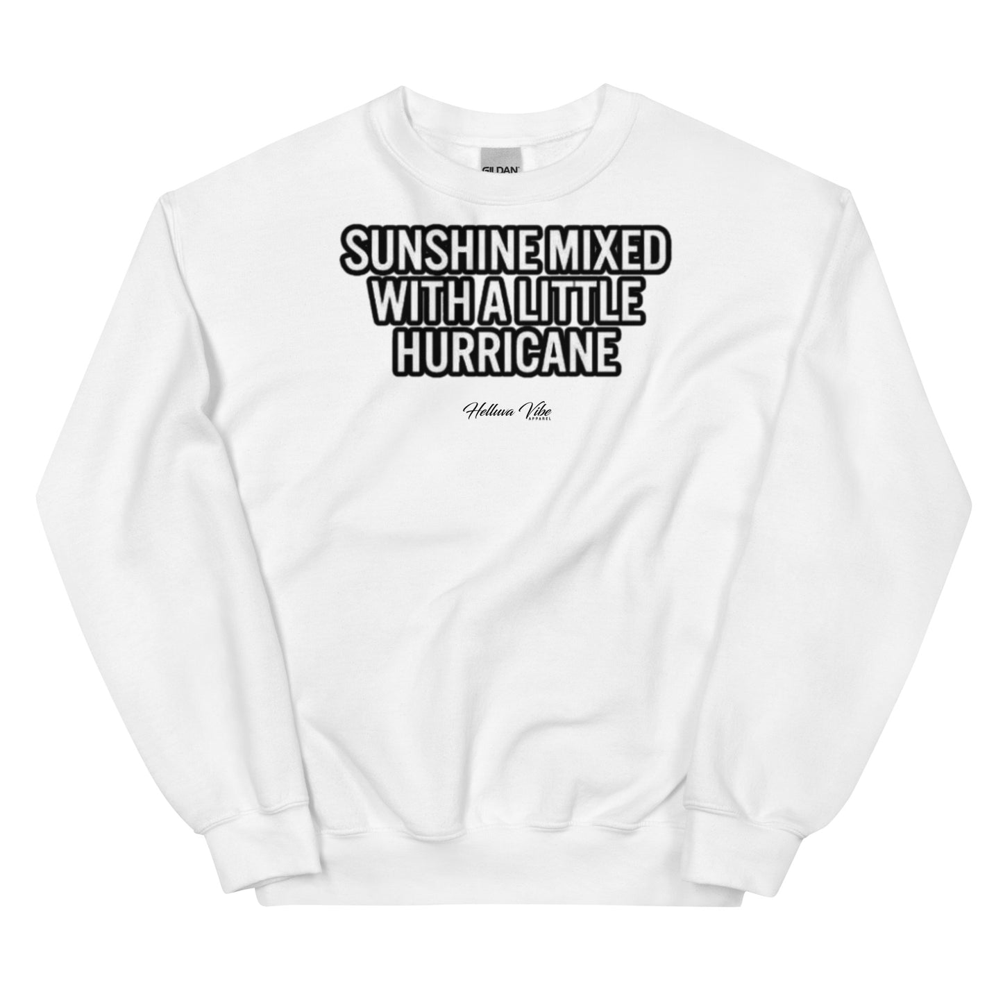 Sunshine Mixed with a Lil Hurricane Crew Neck