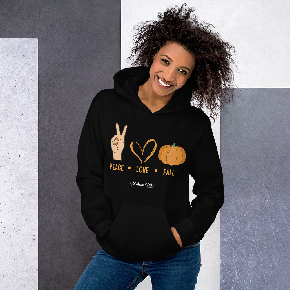 Peace Love Fall Pullover Hoodie