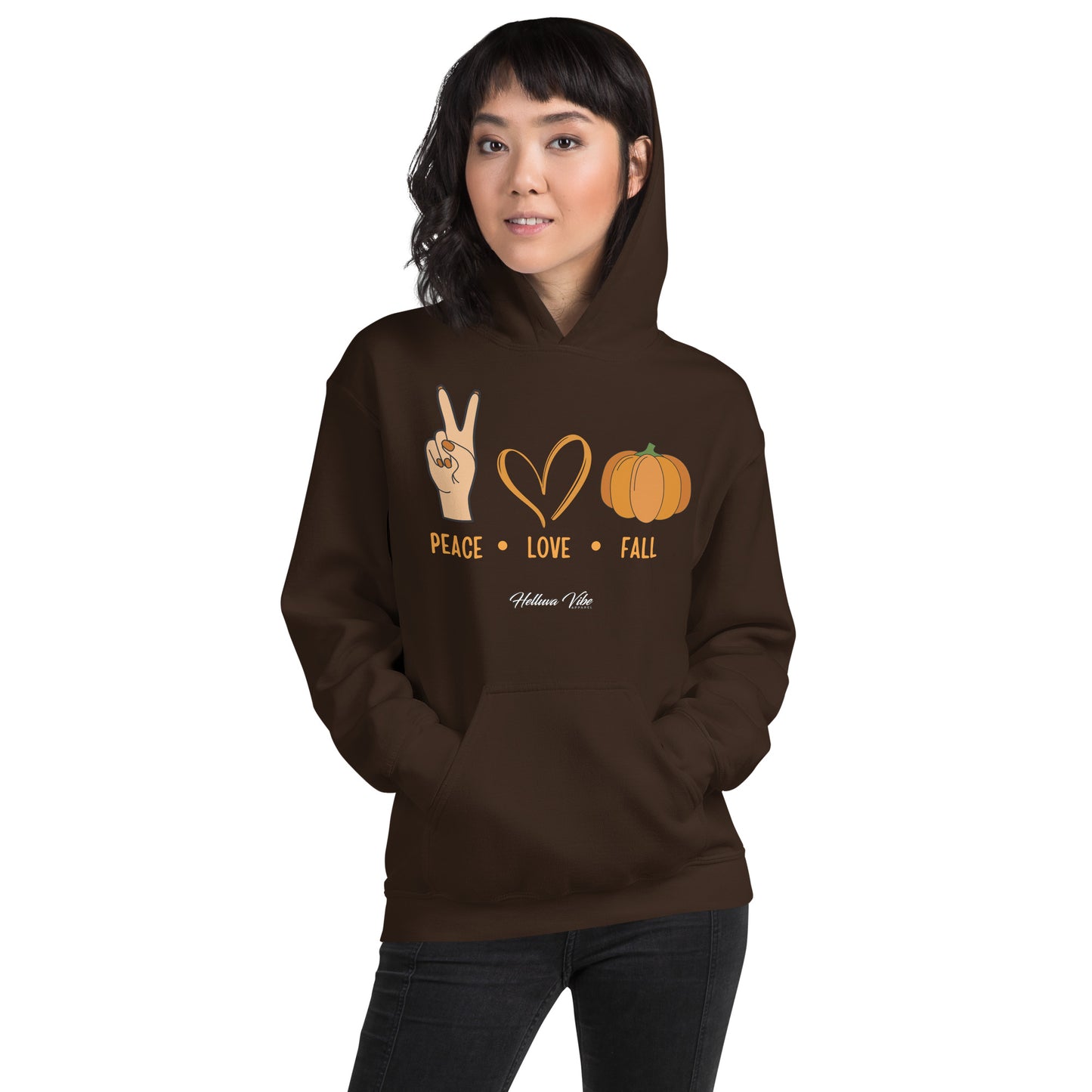 Peace Love Fall Pullover Hoodie