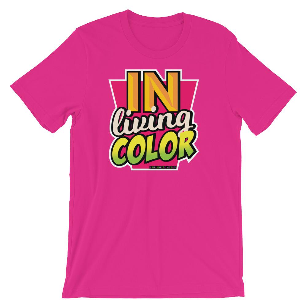 In Living Color T-Shirt 90's Inspired Colorful Logo Tee - Helluva Vibe Apparel