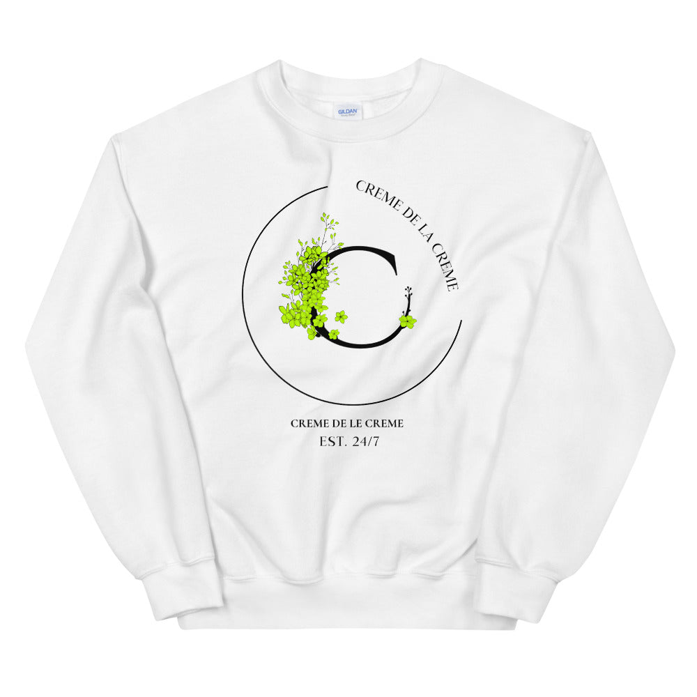Creme De La Creme Graphic Sweatshirt - Helluva Vibe Apparel