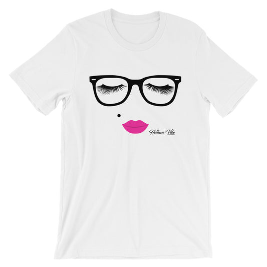 The Pretty Nerd Fashion White Tee - Helluva Vibe Apparel