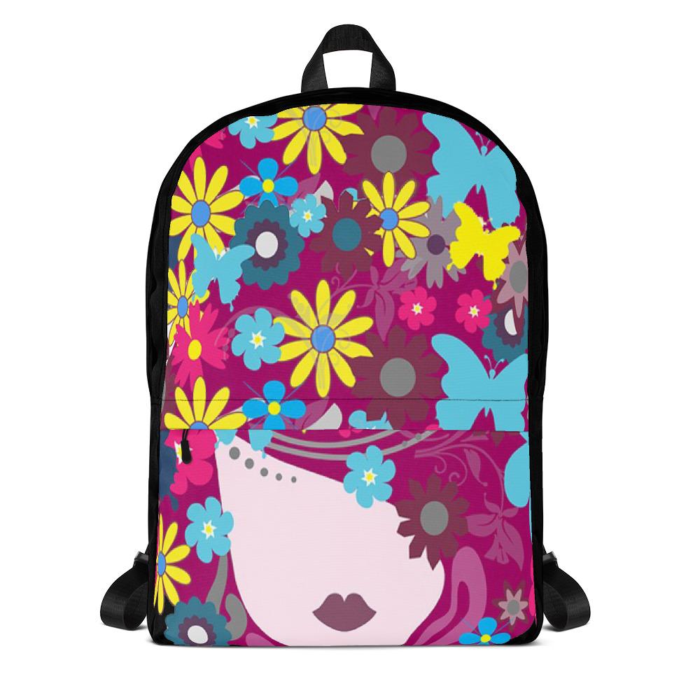 A Beautiful Mess Colorful Backpack - Helluva Vibe Apparel