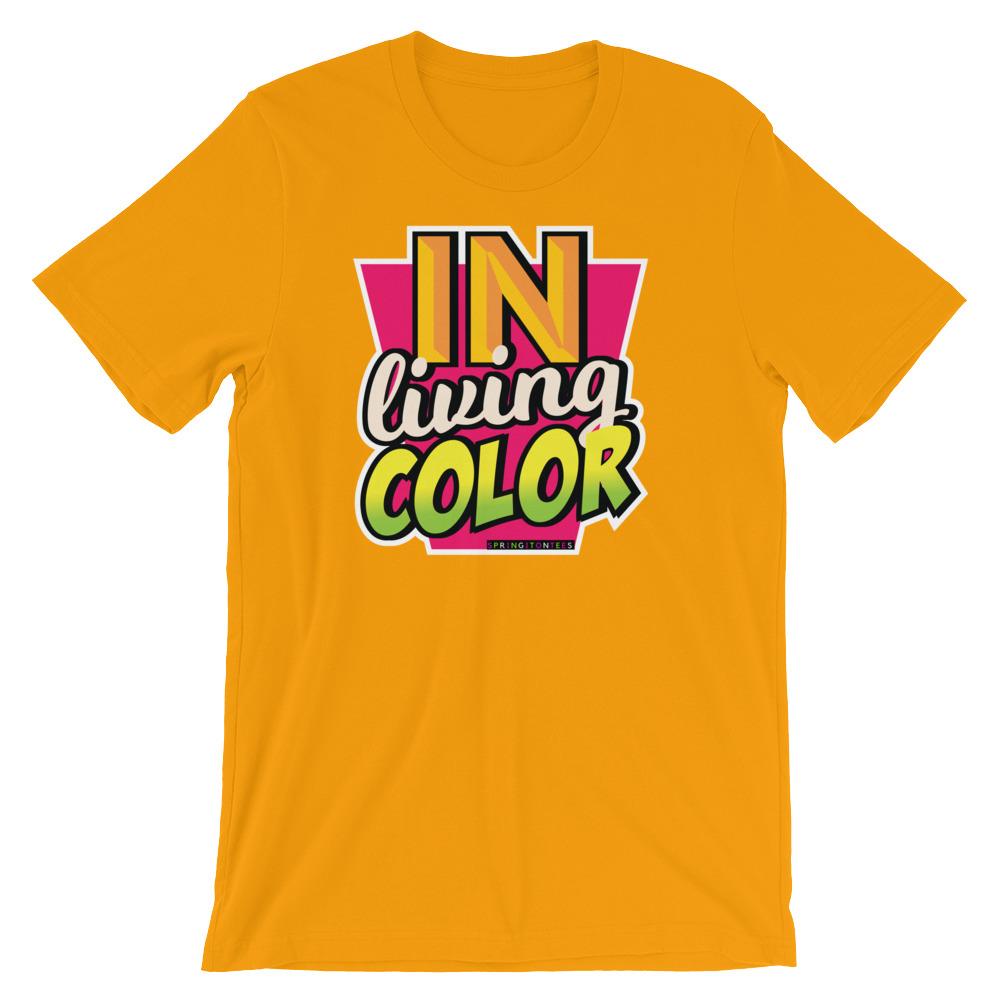 In Living Color T-Shirt 90's Inspired Colorful Logo Tee - Helluva Vibe Apparel