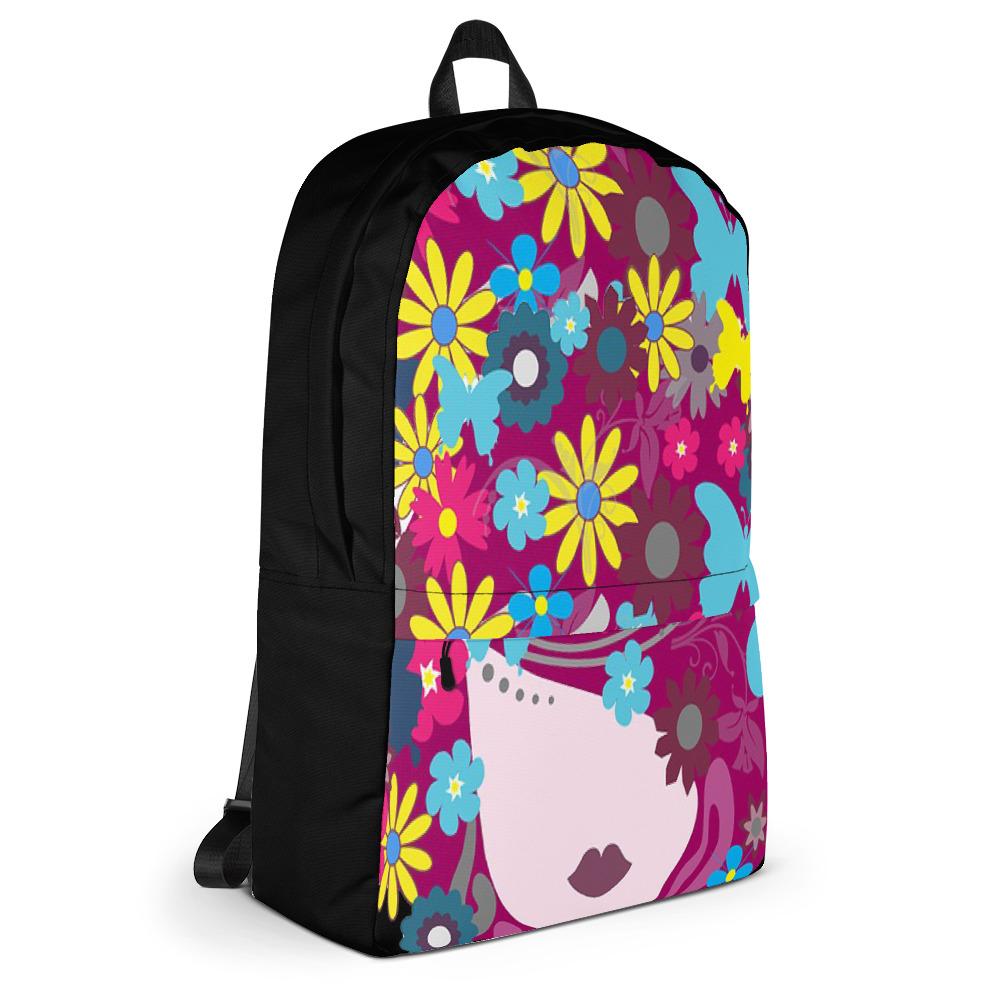A Beautiful Mess Colorful Backpack - Helluva Vibe Apparel