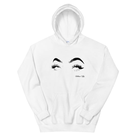 Whatever Women's White Graphic Hoodie - Helluva Vibe Apparel