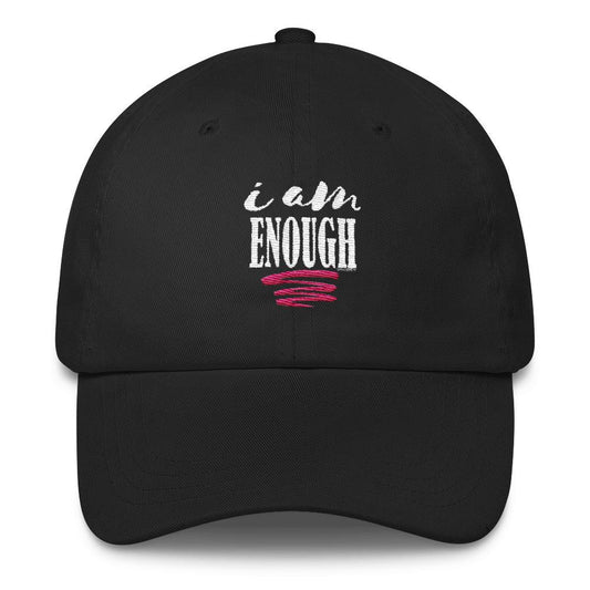 I AM Enough Classic Dad Cap|SpringitOnTees - Helluva Vibe Apparel