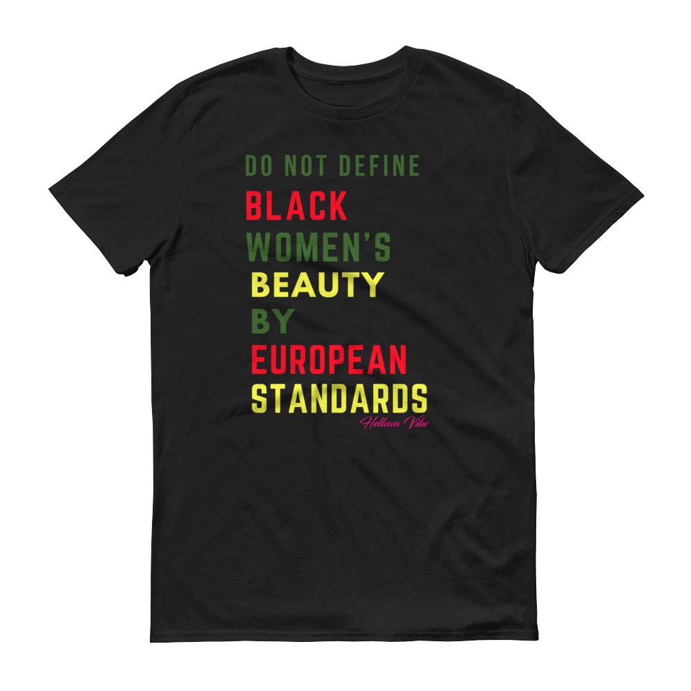 Standards Black Women's Beauty Logo Printed Sweatshirt|Helluva Vibe - Helluva Vibe Apparel
