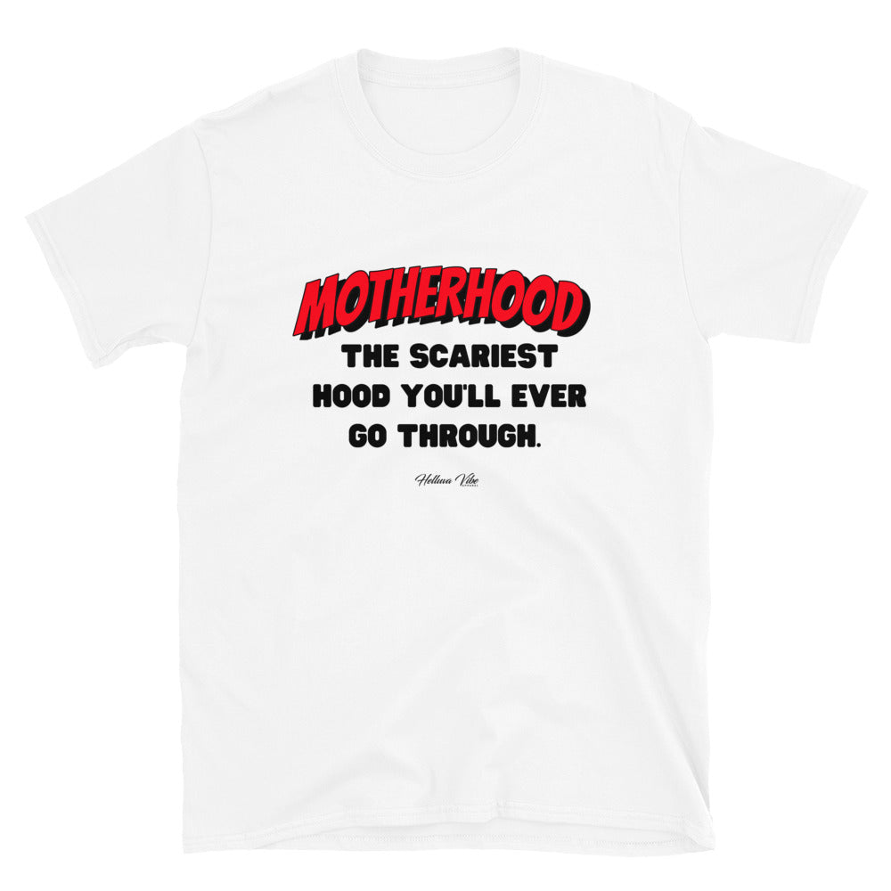 Motherhood Graphic T-shirt - White - Helluva Vibe Apparel