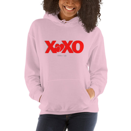 XOXO Hugs Letter Hoodie - Helluva Vibe Apparel