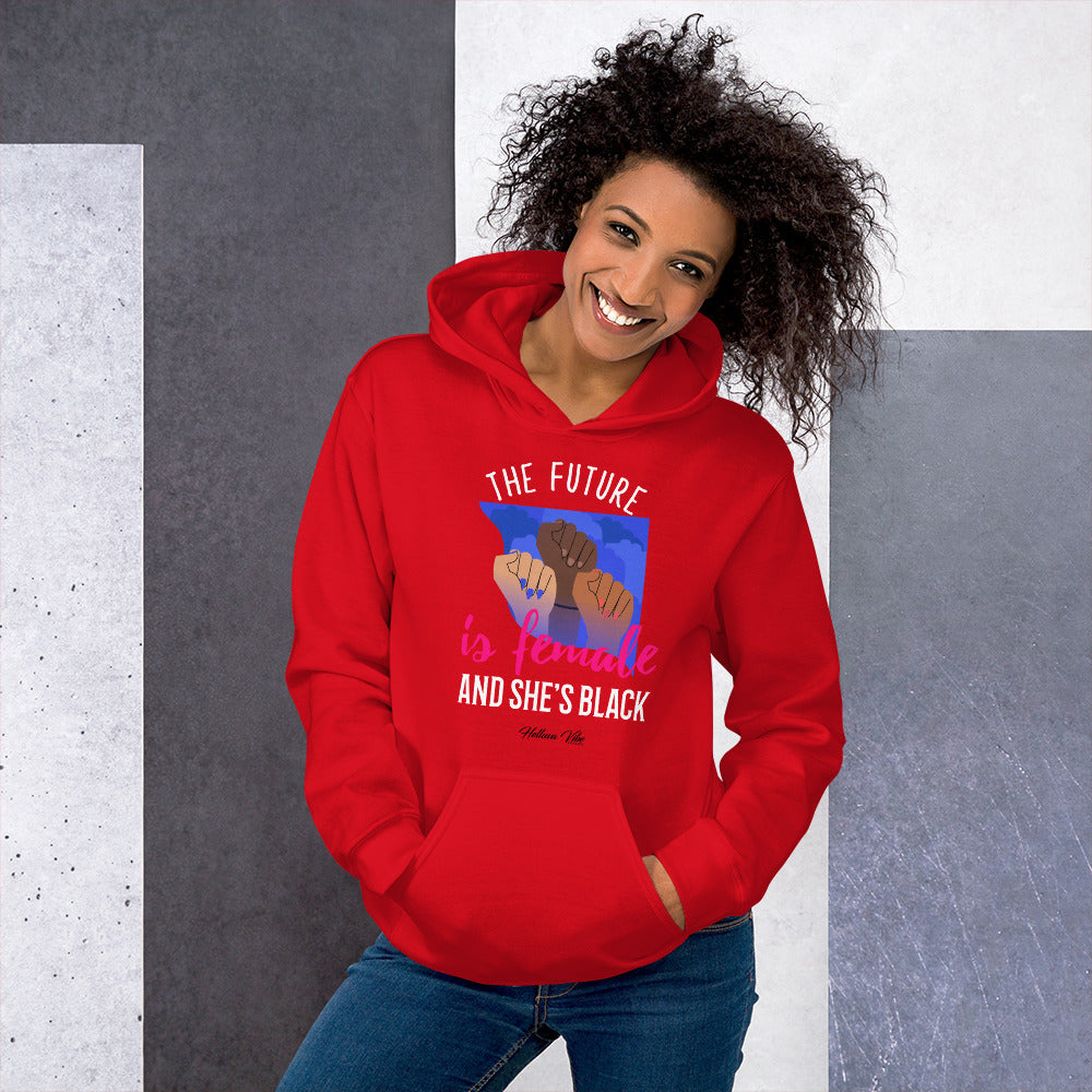 The Future is Female Pullover Hoodie - Helluva Vibe Apparel