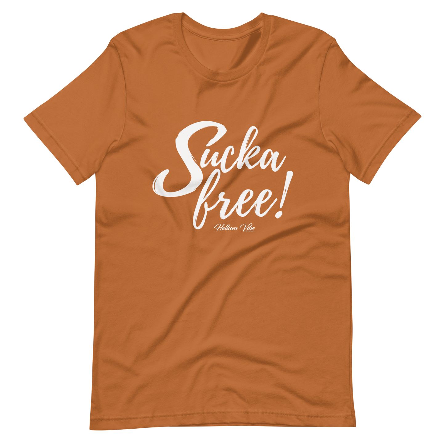 Sucka Free Graphic Letter Tee